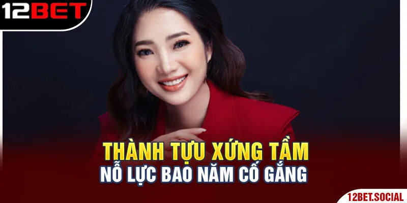 Ceo - Tác Giả 12bet: Nguyễn Trọng Thơ Và Những Điều Chưa Biết 2 Thành tựu xứng tầm nỗ lực bao năm cố gắng