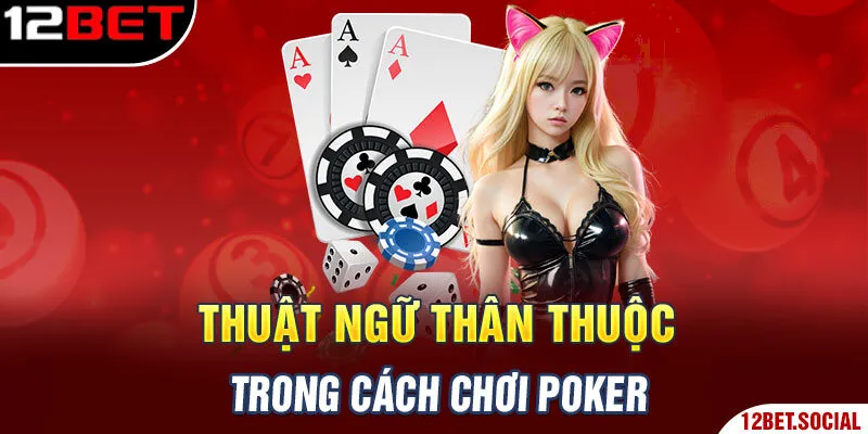 Thuật ngữ thân thuộc trong cách chơi Poker Thuật ngữ thân thuộc trong cách chơi Poker