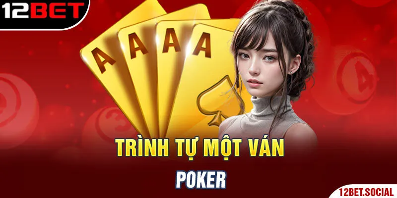 Trình tự một ván Poker Trình tự một ván Poker